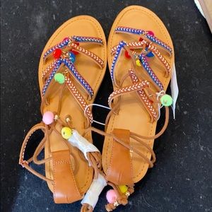 Brand new gladiator sandals